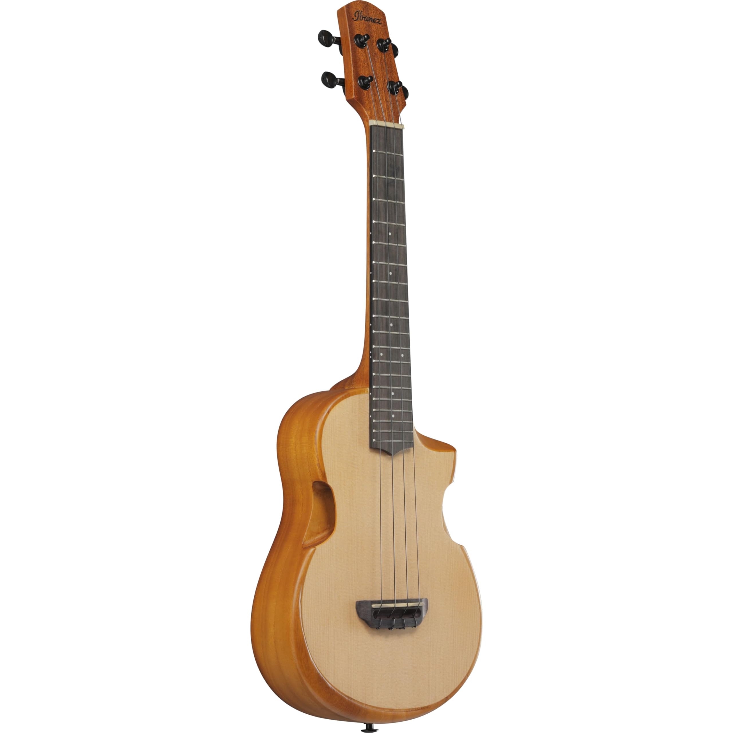 Amazon.com: Ibanez AU Tenor Acoustic-electric Ukulele - Natural